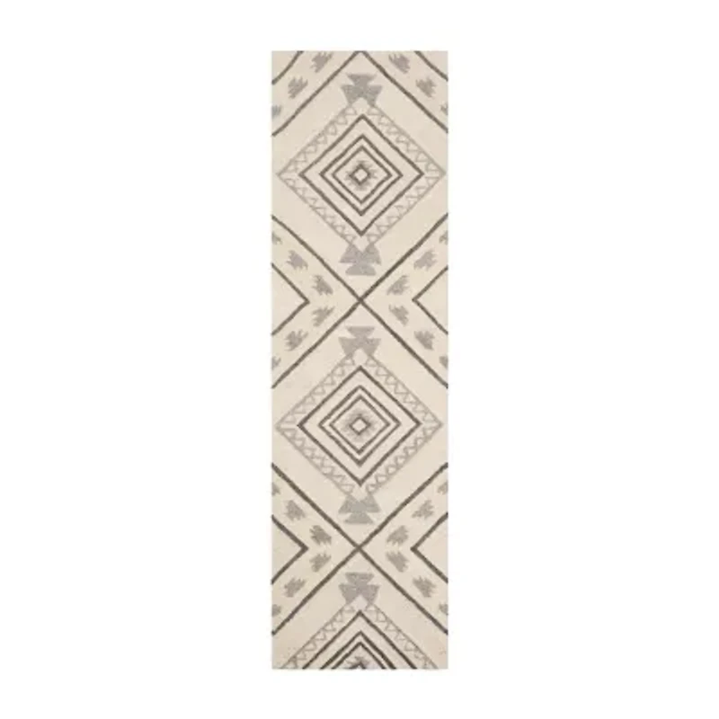 Safavieh Casablanca Collection Hyram Geometric Runner Rug