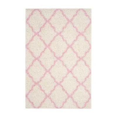 Safavieh Dallas Shag Collection Caris Geometric Area Rug