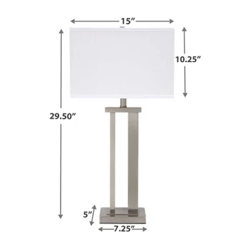 Signature Design by Ashley® Aniela 2-pc. Metal Table Lamp