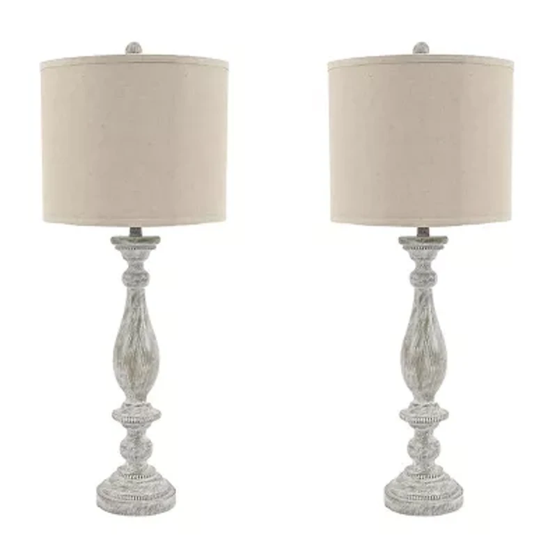 Signature Design by Ashley® Bernadate 2-pc. Plastic Table Lamp