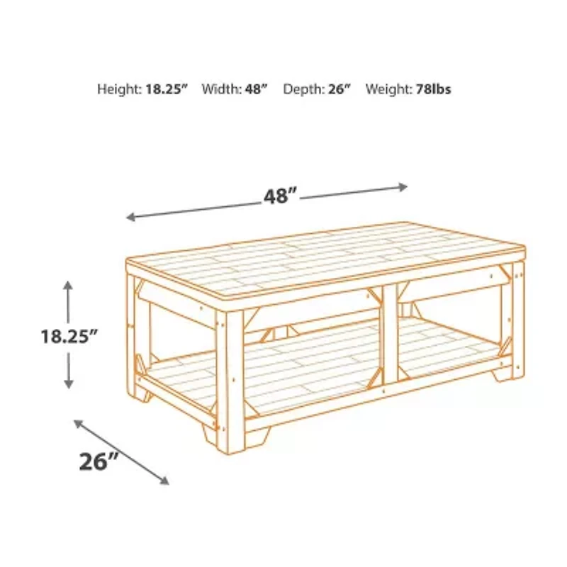 Signature Design by Ashley® Fregine Coffee Table