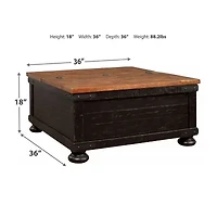 Signature Design by Ashley® Valebeck Lift-Top Coffee Table