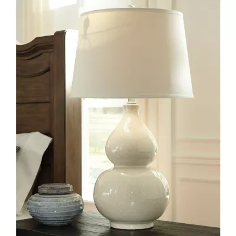 Signature Design by Ashley® Saffi Ceramic Table Lamp
