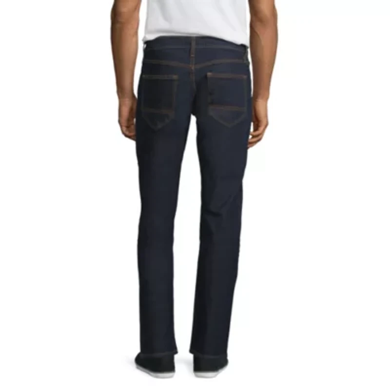 Arizona Mens Flex Slim Straight Jeans