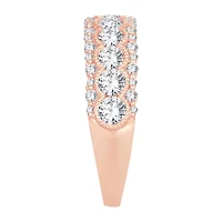 Womens 1 1/2 CT. T.W. Natural White Diamond 10K Gold Anniversary Band