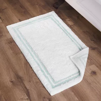 Fieldcrest Luxury Border Stripe Bath Rug