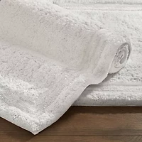 Fieldcrest Luxury Border Stripe Bath Rug