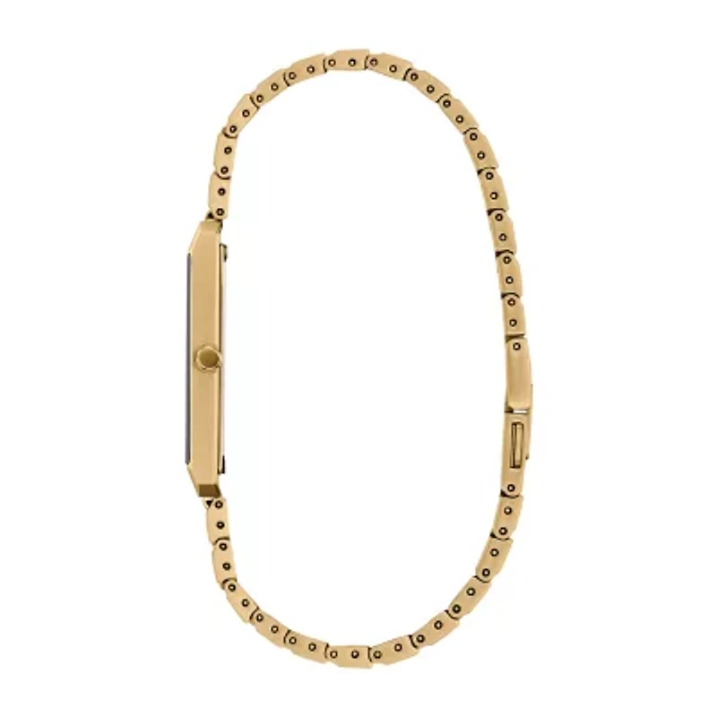 Citizen Stiletto Mens Gold Tone Stainless Steel Bracelet Watch Ar3102-51e