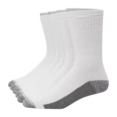 Hanes Ultimate Mens 6 Pair Crew Socks