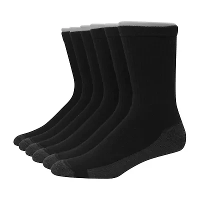 Hanes Ultimate Mens 6 Pair Crew Socks