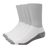 Hanes Ultimate Mens Multi-Pack 6 Pair Low Cut Socks