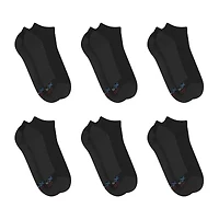 Hanes Ultimate Mens Multi-Pack 6 Pair Low Cut Socks