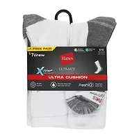 Hanes Ultimate Bonus Pack Mens 7 Pair Crew Socks