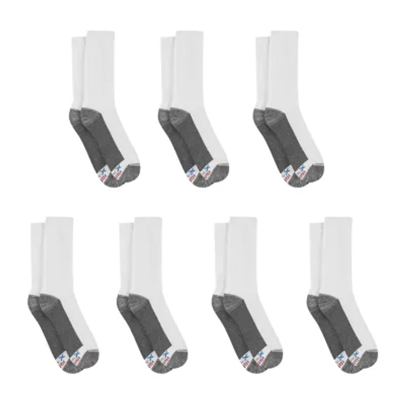 Hanes Ultimate Bonus Pack Mens 7 Pair Crew Socks