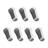 Hanes Ultimate Bonus Pack Mens Multi-Pack 7 Pair Low Cut Socks