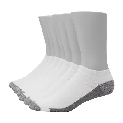 Hanes Ultimate Bonus Pack Mens Multi-Pack 7 Pair Low Cut Socks