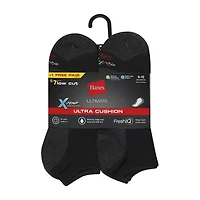 Hanes Ultimate Bonus Pack Mens Multi-Pack 7 Pair Low Cut Socks