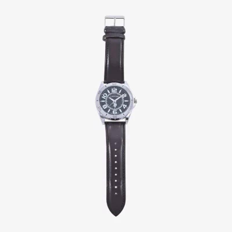U.S. Polo Assn. Mens Brown Strap Watch Usc50003jc