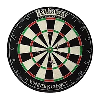 Hathaway Winners Choice 18-In Sisal Fiber Bristle Dartboard
