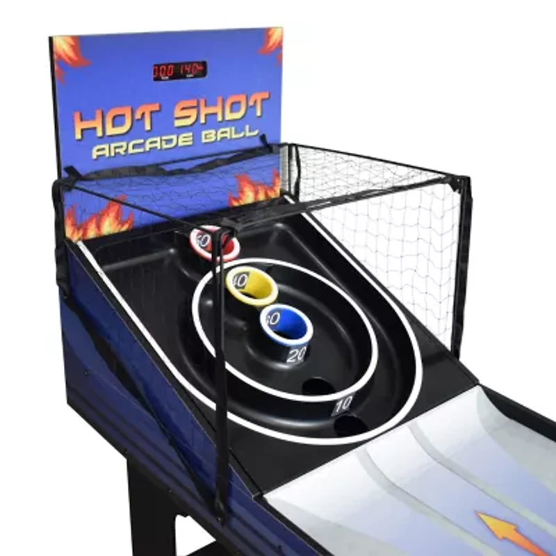 Hathaway Hot Shot 8-Ft Roll Hop And Score Skeeball