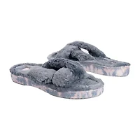Muk Luks Lesedi Faux Shearling Womens Slip-On Slippers