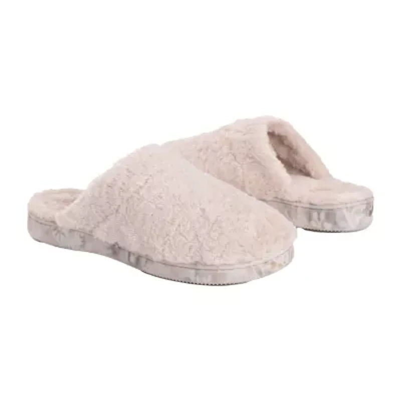 Muk Luks Wen Faux Shearling Womens Clog Slippers