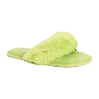 Muk Luks Womens Memory Foam Slip-On Slippers