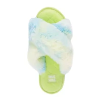 Muk Luks Womens Memory Foam Slip-On Slippers