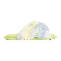 Muk Luks Womens Memory Foam Slip-On Slippers