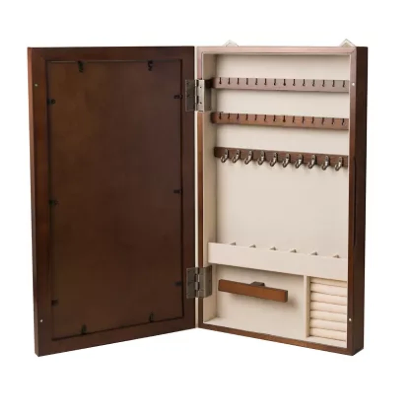 Hives And Honey Walnut Jewelry Organizer