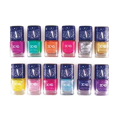 Three Cheers For Girls Celestial Nail Polish Tower 12 Bottle Set