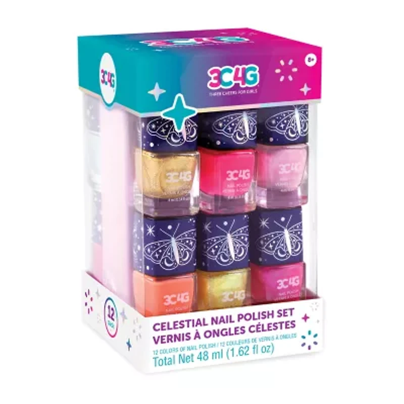 Three Cheers For Girls Celestial Nail Polish Tower 12 Bottle Set