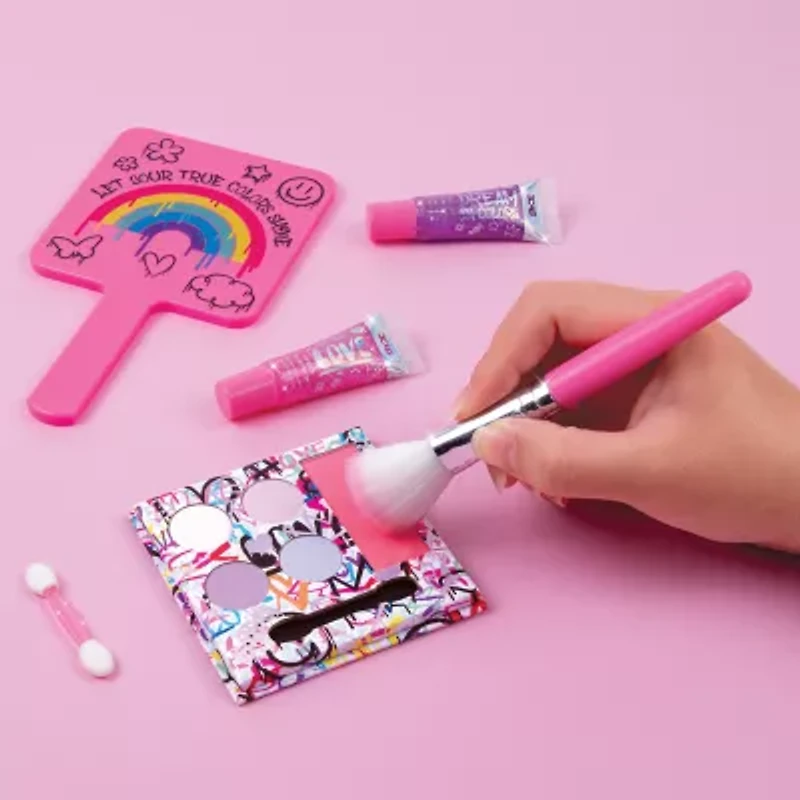 Three Cheers For Girls Graffiti: True Colors Cosmetic Set & Mirror 6-pc. Fashion Kit