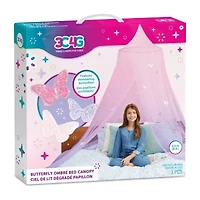 Three Cheers For Girls Butterfly Ombre Bed Canopy
