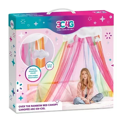 Three Cheers For Girls Over The Rainbow Bed Canopy