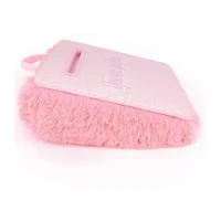 Three Cheers For Girls Pink & Gold Deluxe Fur Kids Lap Desk
