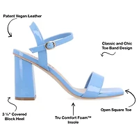 Journee Collection Womens Tivona Heeled Sandals