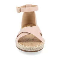 Journee Collection Womens Lyddia Strap Sandals