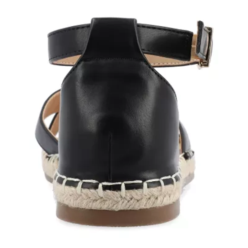 Journee Collection Cloudsteppers Womens Lyddia Strap Sandals
