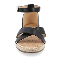 Journee Collection Cloudsteppers Womens Lyddia Strap Sandals
