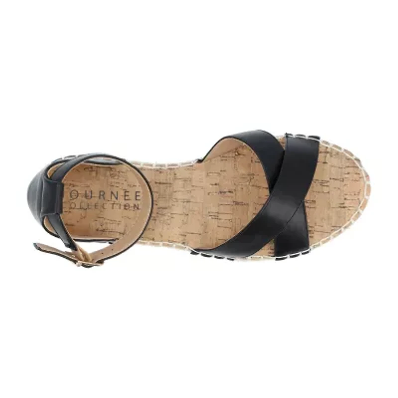 Journee Collection Cloudsteppers Womens Lyddia Strap Sandals