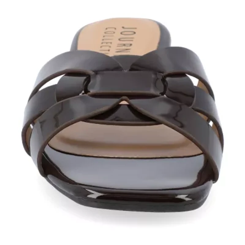 Journee Collection Womens Arrina Flat Sandals
