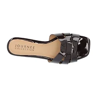 Journee Collection Womens Arrina Flat Sandals