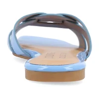 Journee Collection Womens Arrina Flat Sandals