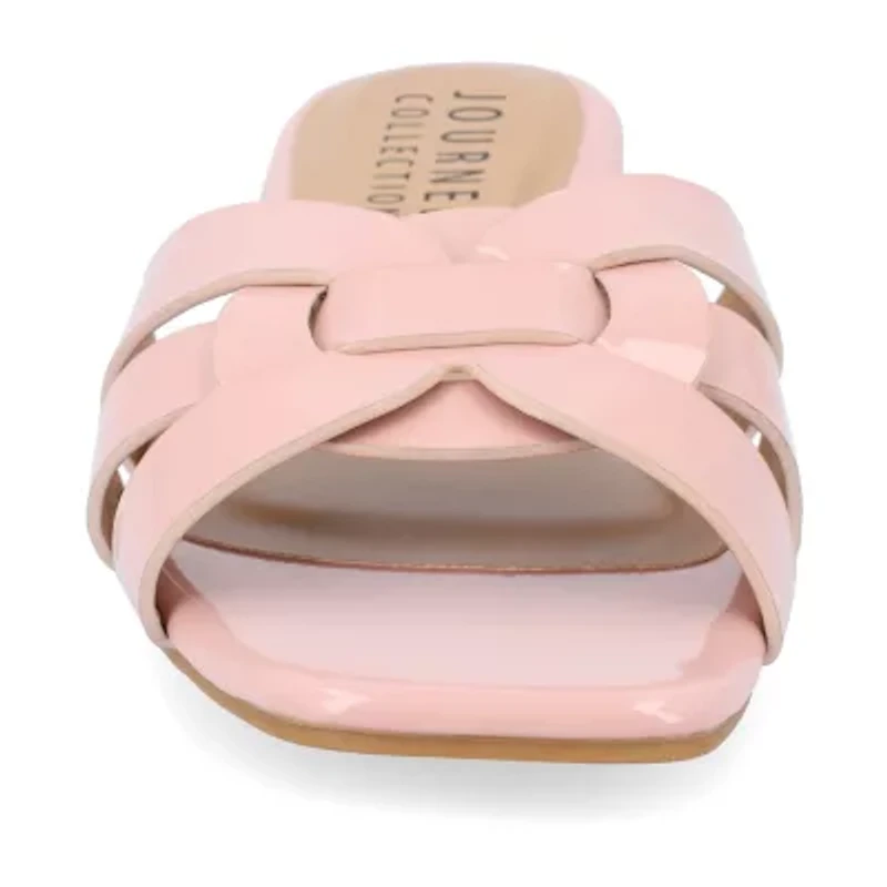 Journee Collection Womens Arrina Flat Sandals