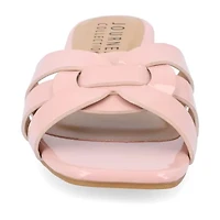 Journee Collection Womens Arrina Flat Sandals