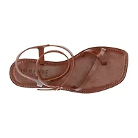 Journee Collection Womens Charra Ankle Strap Flat Sandals