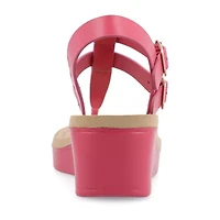 Journee Collection Womens Bianca Wedge Sandals