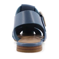 Journee Collection Womens Cailinna Ankle Strap Flat Sandals