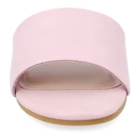 Journee Collection Womens Kolinna-Wd Flat Sandals Wide Width